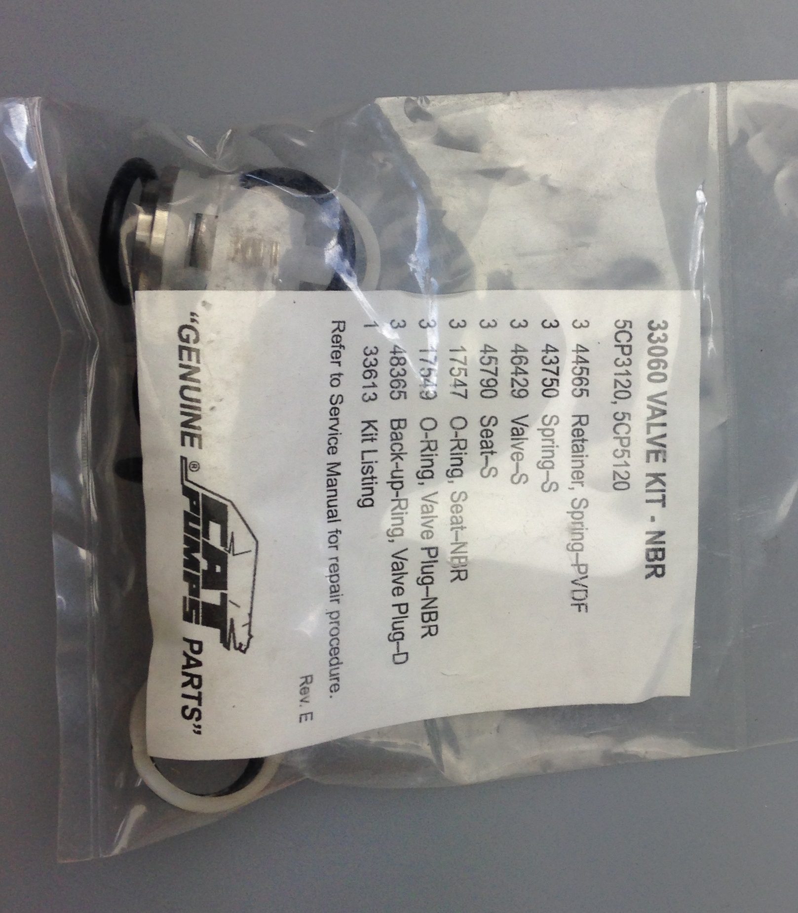 Ventilsæt f. CAT 5CP5120